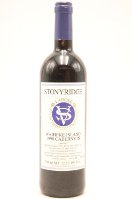 (1) 1998 Stonyridge Vineyard Larose, Waiheke