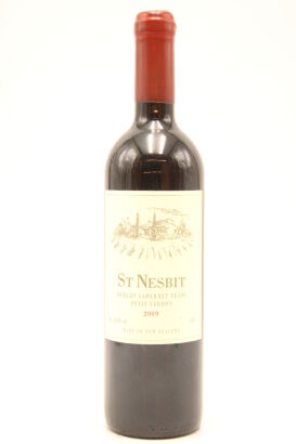 (1) 2009 St Nesbit Cabernet Merlot Petit Verdot, Auckland