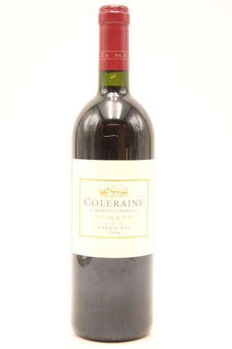 (1) 1998 Te Mata Estate Coleraine, Hawke's Bay