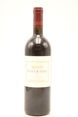 (1) 2007 Te Mata Estate Coleraine, Hawke's Bay [RP95]