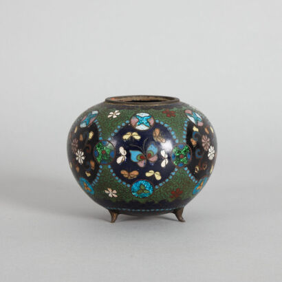 Two Cloisonne Pieces