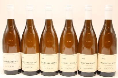 (6) 2008 Domaine Alain Graillot Crozes-Hermitage Blanc, Rhone