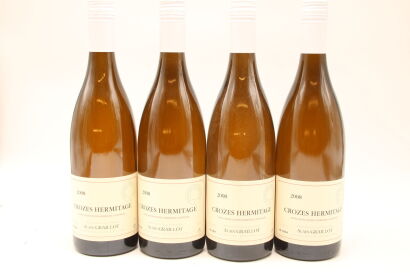 (4) 2008 Domaine Alain Graillot Crozes-Hermitage Blanc, Rhone