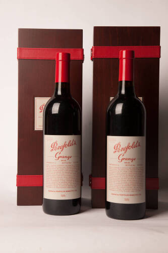 (2) 2010 Penfolds Grange Bin 95, South Australia
