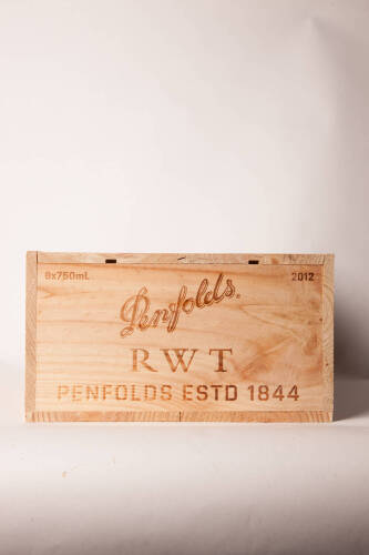 (6) 2012 Penfolds RWT Shiraz, Barossa