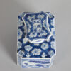 A Chinese Blue and White Lidded Box - 2