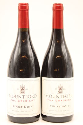 (2) 2008 Mountford Estate The Gradient Pinot Noir, Waipara