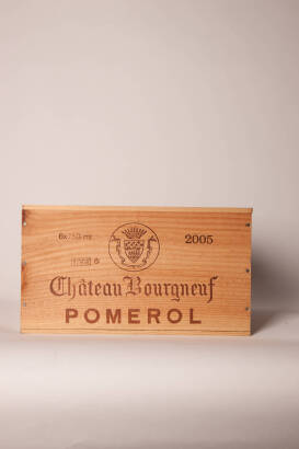 (6) 2005 Chateau Bourgneuf, Pomerol