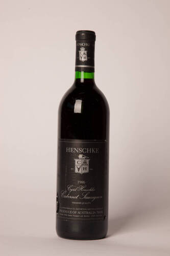 (1) 1986 Henschke Cyril Cabernet Sauvignon, Eden Valley