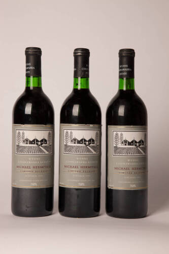 (3) 1990 Wynns Michael Shiraz, Coonawarra