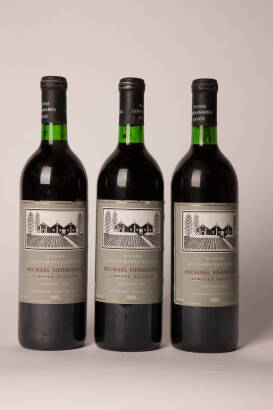 (3) 1990 Wynns Michael Shiraz, Coonawarra