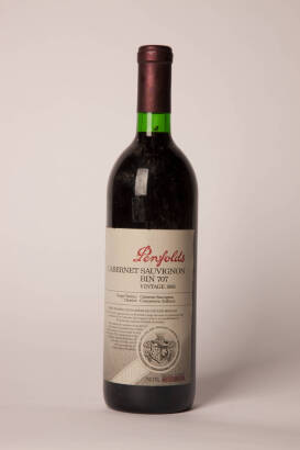 (1) 1986 Penfolds Bin 707 Cabernet Sauvignon, South Australia