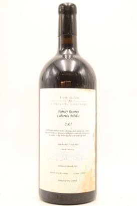 (1) 2001 Hotel du Vin Firstland Vineyards Family Reserve Cabernet Sauvignon - Shiraz, Hawke's Bay 3000ml