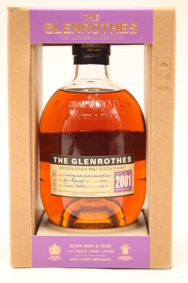 (1) Glenrothes 2001 Single Malt Scotch Whisky, 43% ABV, 700ml