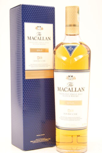 (1) The Macallan Double Cask Gold Single Malt Whisky, 40% ABV, 700ml