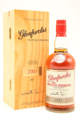 (1) Glenfarclas 2003 The Private Reserve Small Batch Single Malt Scotch Whisky, 46% ABV, 700ml