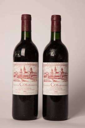 (2) 1986 Chateau Cos d'Estournel, St Estephe