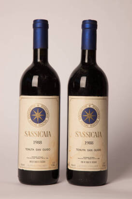 (2) 1988 Tenuta San Guido Sassicaia, Bolgheri