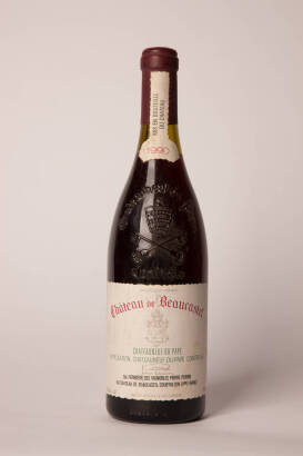 (1) 1990 Chateau de Beaucastel Chateauneuf du Pape