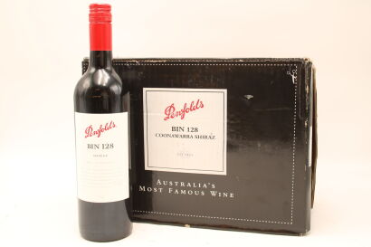 (6) 2007 Penfolds Bin 128 Shiraz, Coonawarra (OWC)