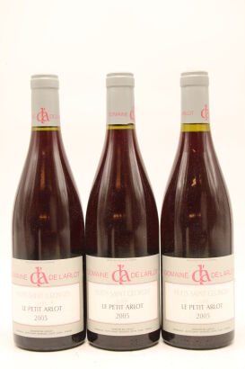 (3) 2005 Domaine de L'Arlot Nuits-Saint-Georges Le Petit Arlot, Cote de Nuits