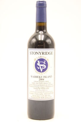 (1) 2004 Stonyridge Vineyard Larose, Waiheke