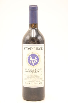 (1) 1997 Stonyridge Vineyard Larose, Waiheke Island