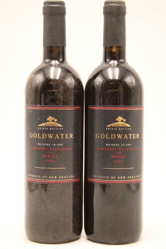(2) 1999 Goldwater Estate Cabernet Sauvignon - Merlot, Waiheke Island