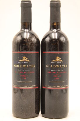 (2) 1999 Goldwater Estate Cabernet Sauvignon - Merlot, Waiheke Island