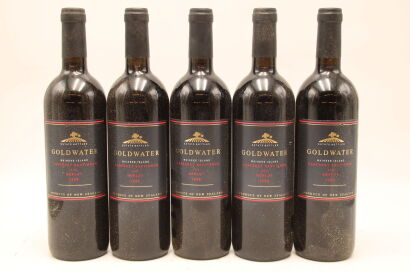 (5) 1998 Goldwater Estate Cabernet Sauvignon - Merlot, Waiheke Island