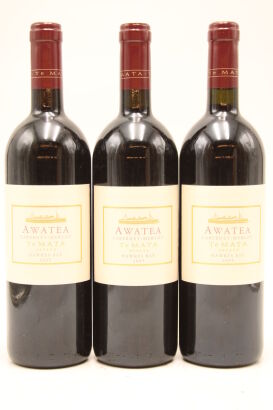 (3) 2005 Te Mata Estate Awatea Cabernets Merlot, Hawke's Bay