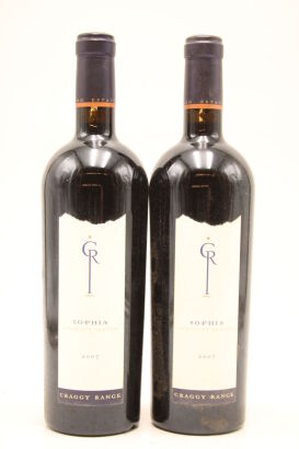 (2) 2007 Craggy Range The Quarry Cabernet Sauvignon, Gimblett Gravels [JR17] [BC97][ RP95]