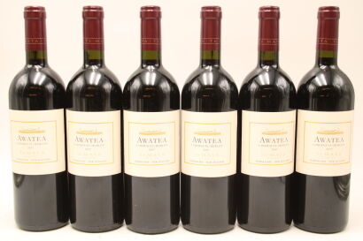 (6) 2007 Te Mata Estate Awatea Cabernets Merlot, Hawke's Bay