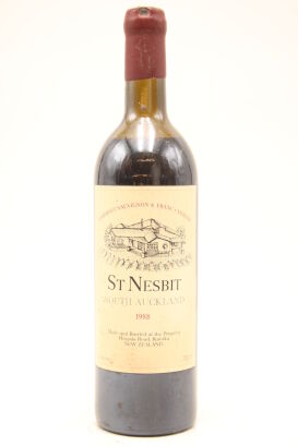 (1) 1988 St Nesbit Cabernet Merlot Petit Verdot, Auckland (TS) (CRC)