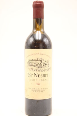 (1) 1988 St Nesbit Cabernet Merlot Petit Verdot, Auckland (TS) (CRC)