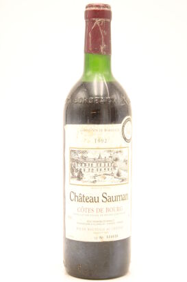 (1) 1992 Chateau Sauman, Cotes de Bourg