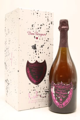 (1) 2004 Dom Perignon Limited Edition by Michael Riedel Brut Rose, Champagne (GB)