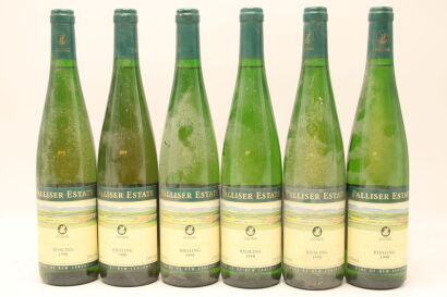 (6) 1998 Palliser Estate Riesling, Martinborough