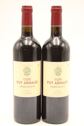 (2) 2010 Clos Puy Arnaud Castillon, Cotes de Bordeaux