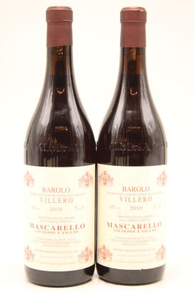 (2) 2010 Giuseppe Mascarello e Figlio Barolo Villero, Barolo DOCG [JR17] [WE97]
