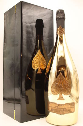 (1) NV Armand de Brignac Ace of Spades Gold Brut, Champagne, 3000ml (GB)