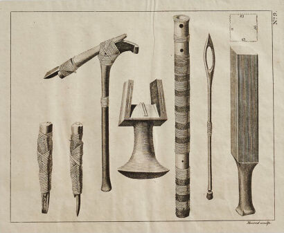 Traditional Pacific Island Tools, Plate 9