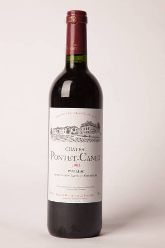 (1) 2003 Chateau Pontet Canet, Pauillac