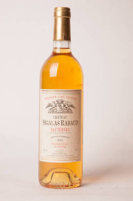 (1) 2001 Chateau Sigalas Rabaud