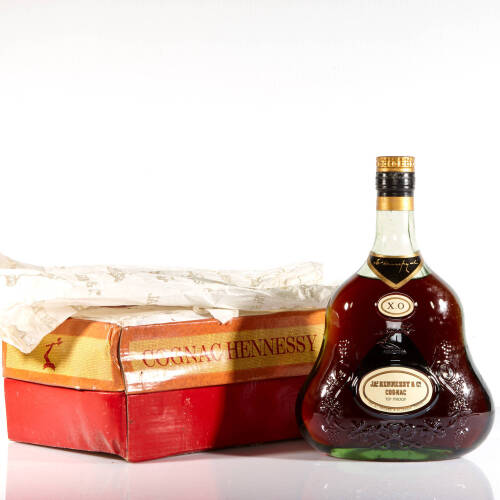 (1) JA Hennessy & Co. Cognac XO, France, 700ml (boxed damaged)