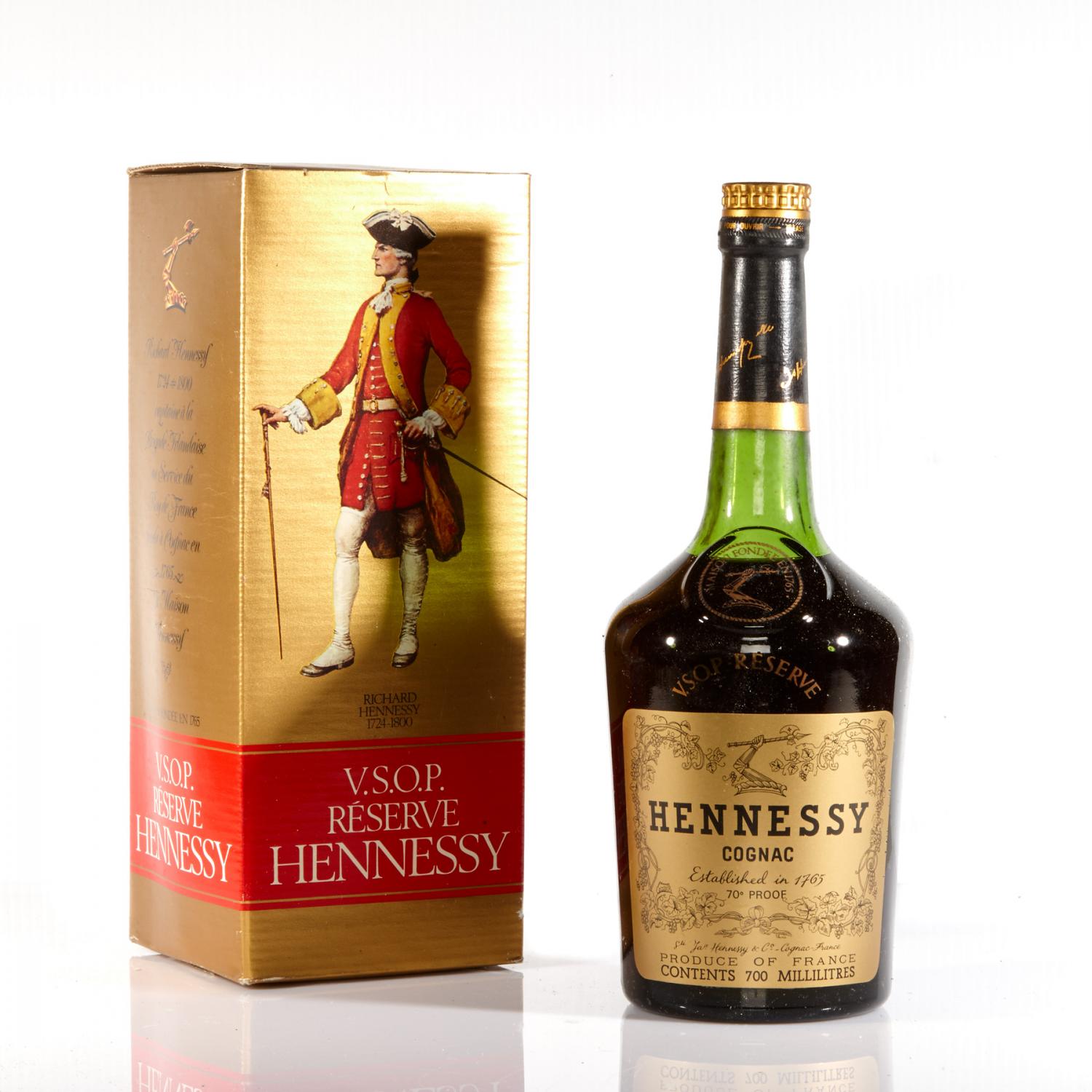 1) Hennessy Cognac VSOP Reserve, France, 700ml (boxed)