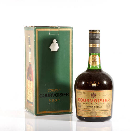 (1) Courvoisier Cognac V.S.O.P, France, 700ml (boxed)