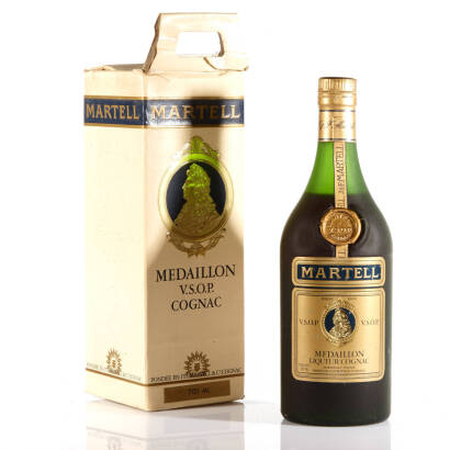 (1) Martell VSOP Medallion Liqueur Cognac, France, 700ml (boxed)