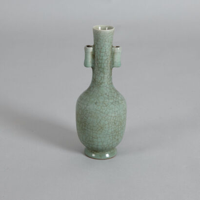 A Chinese Ge-type Hu Vase