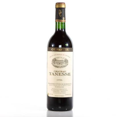 (1) 1996 Cordier Chateau Tanesse, Bordeaux, France, 750ml (IN)